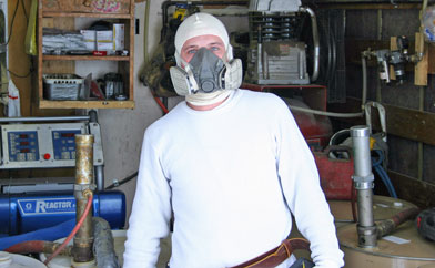 Urethane insulation protective suit