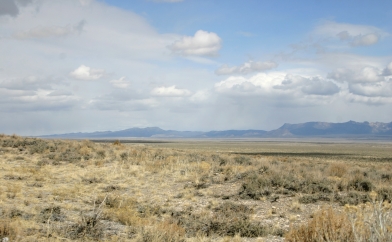 Cloud shadows on the valley floor