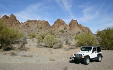 Clean Jeep