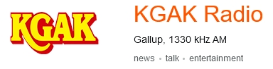 KGAK in Gallup, New Mexico