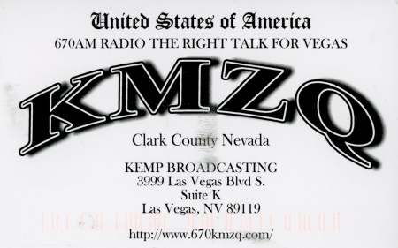 KMZQ in Las Vegas, Nevada