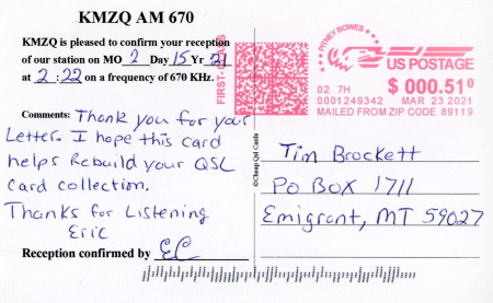 KMZQ in Las Vegas, Nevada