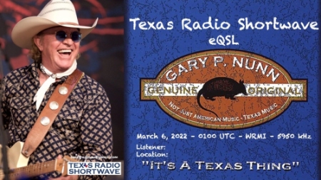 QSL from Texas Shortwave