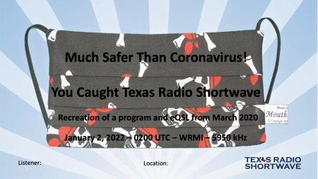 QSL from Texas Shortwave