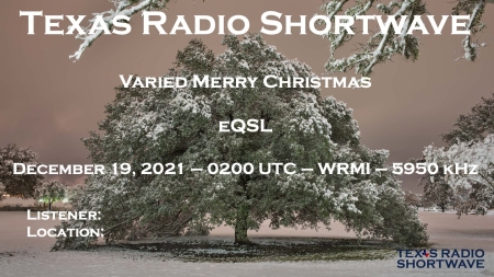 QSL from Texas Shortwave