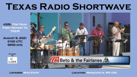 QSL from Texas Shortwave