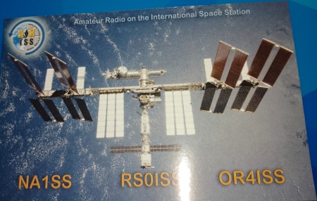 QSL from the ISS