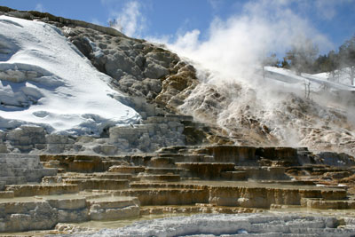 Mammoth Hot Spring Terraces