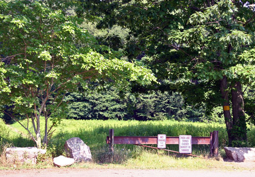 Closed Parking Lot