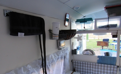 Trailer Vanity Section