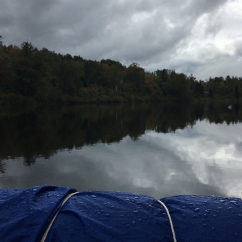 Another wet day on the river