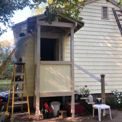 Painting Side Porch