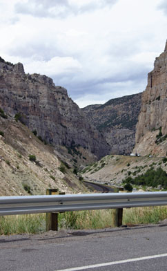 RR Tracks, river and highway