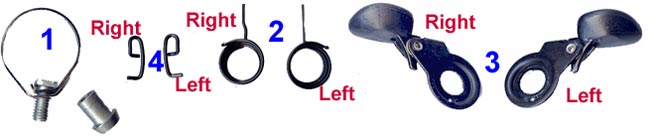 Clamp and Springs