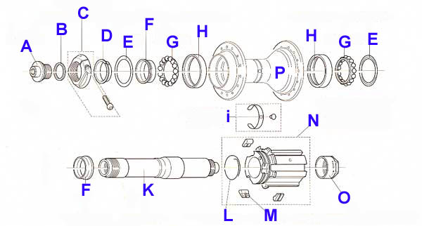 1999+ Hub Parts